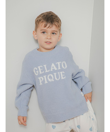 【KIDS】エアリーモコロゴプルオーバー