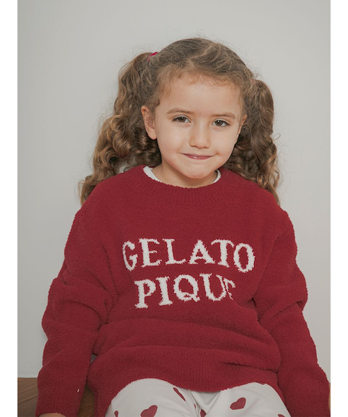 KIDS】エアリーモコロゴプルオーバー｜ジェラートピケの通販｜&mall