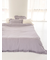 【Sleep】ダブルガーゼフリル３点セット（セミダブル）