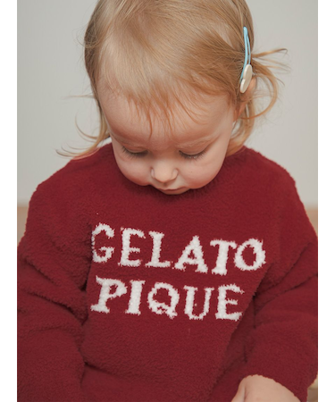 【BABY】エアリーモコロゴプルオーバー