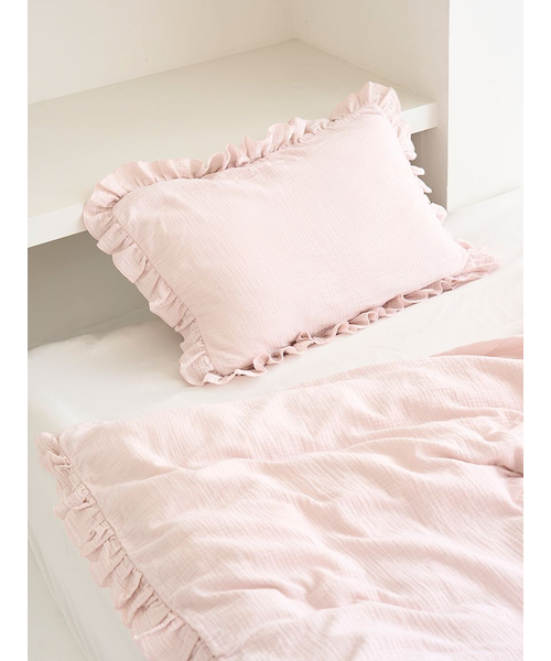 Sleep】ダブルガーゼフリル2点セット（シングル）｜ジェラートピケの