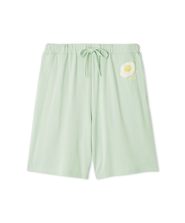 【HOMME】【接触冷感】サニーサイドエッグワンポイントハーフパンツ