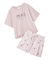 【ONLINE限定】ルージュチェリーレーヨンロゴTシャツ＆ショートパンツセット