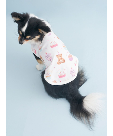 【CAT&DOG】【Birthday】バースデー柄プルオーバー