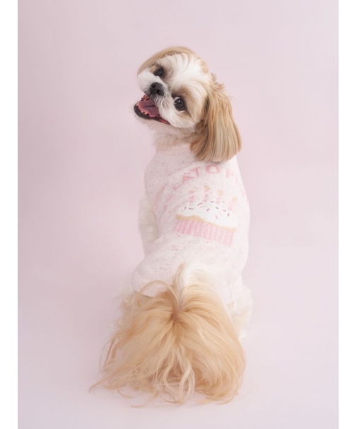 【CAT&DOG】【Birthday】スムーズィーカップケーキジャガードプルオーバー