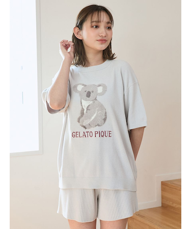 リブショートパンツ