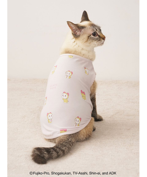 【ドラえもん】【CAT&DOG】総柄プルオーバー