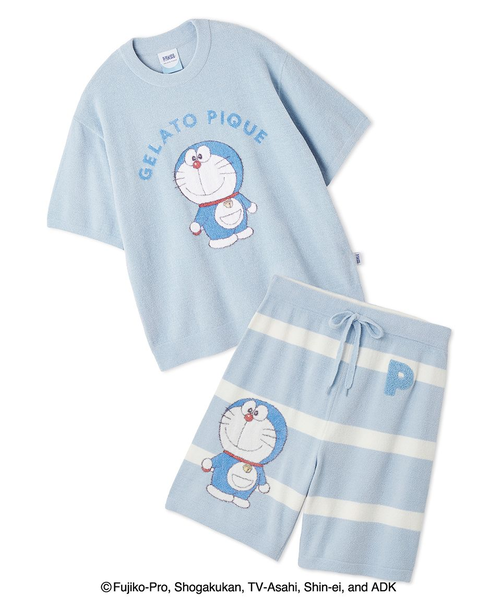 ジェラート ピケ ドラえもんジャガードプルオーバー&ハーフパンツ