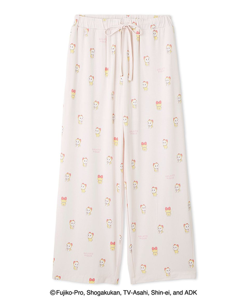 【ドラえもん】【レディース】総柄ロングパンツ