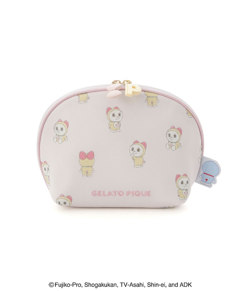 ジェラートピケ ドラえもん　ポーチ　オフホワイト　新品 PIQ0125F0234_zo_a101.jpg