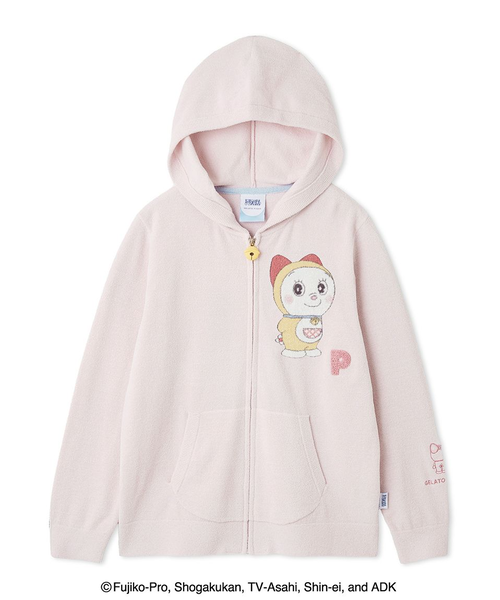 【ドラえもん】【レディース】ジャガードパーカ　新品未使用 ドラえもん】【レディース】ジャガードパーカ｜ジェラートピケの