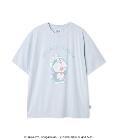 【ドラえもん】【メンズ】ワンポイントTシャツ