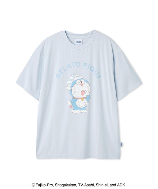 【ドラえもん】【メンズ】ワンポイントTシャツ