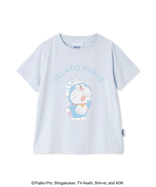 【ドラえもん】【キッズ】ワンポイントTシャツ
