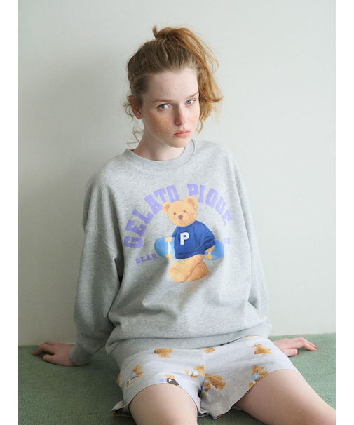 スポーティーベア総柄ショートパンツ