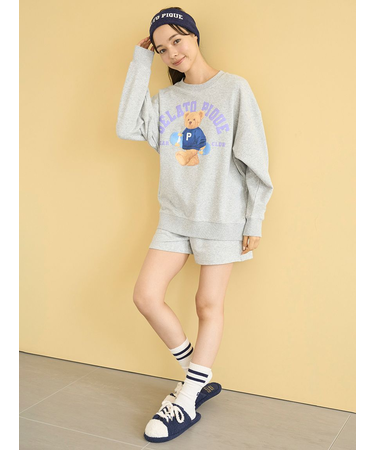 スポーティーベア裏毛ショートパンツ