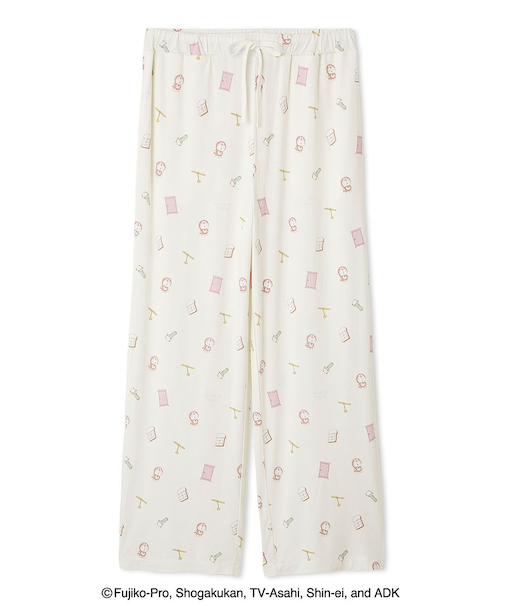 【ドラえもん】【メンズ】総柄ロングパンツ