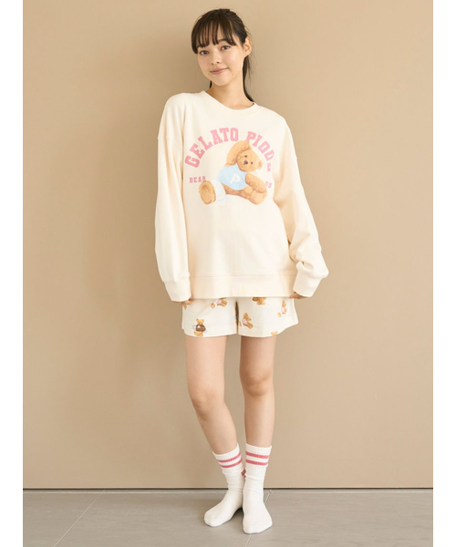 ジェラートピケ gelato pique 【販路限定商品】エアモコ SLEEPING DOG