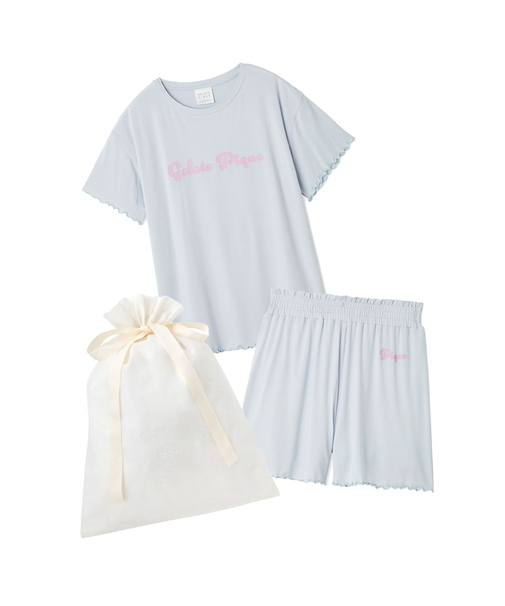 【ラッピング済み】カラフルロゴTシャツ&ショートパンツSET