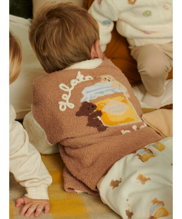【KIDS】ベビモコはちみつベアピケジャン