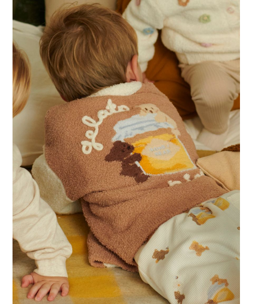 【KIDS】ベビモコはちみつベアピケジャン