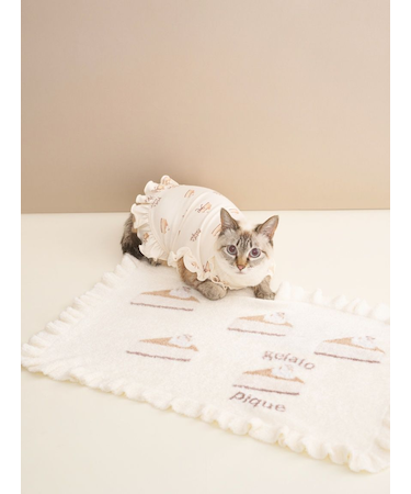 【CAT&DOG】オータムケーキジャガードブランケット