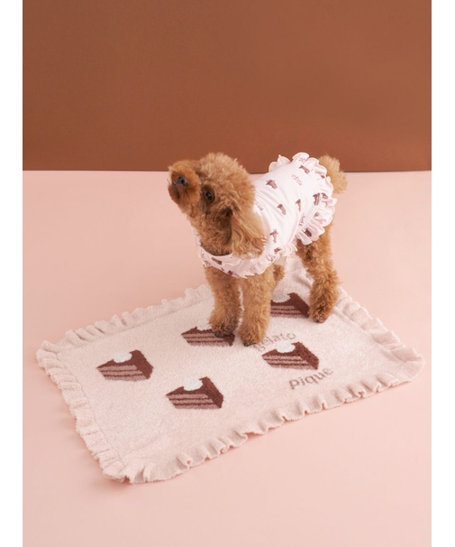 【CAT&DOG】オータムケーキジャガードブランケット