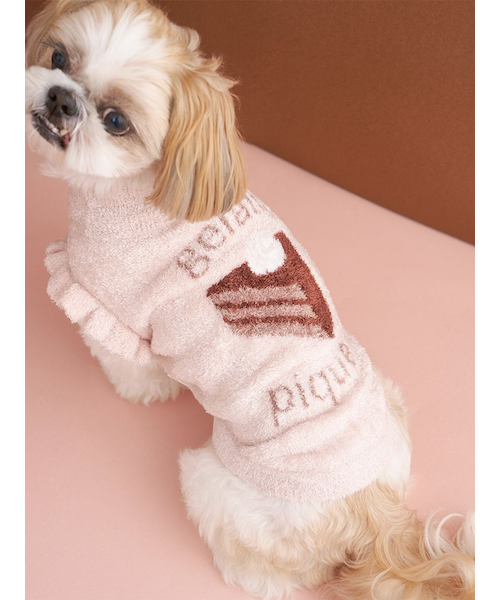 ジェラートピケ　【CAT&DOG】オータムケーキジャガードプルオーバー　Mサイズ CAT&DOG】オータムケーキジャガードプルオーバー｜ジェラートピケの