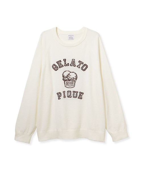 gelato pique アイスクリーム アイスジャガードプルオーバー セット gelato pique パジャマ ルームウェア トラッドアイスクリーム