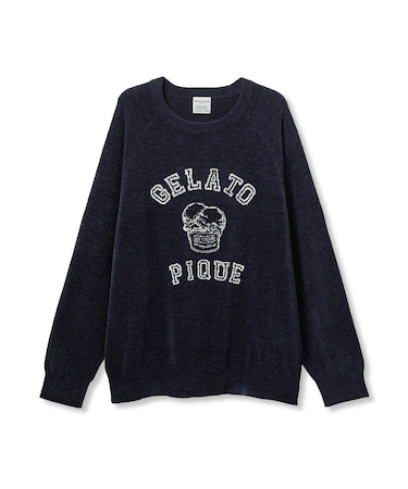 【HOMME】トラッドアイスクリームジャガードプルオーバー