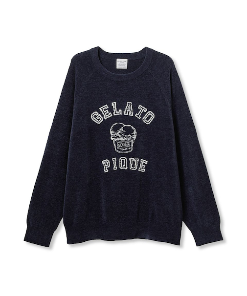 【HOMME】トラッドアイスクリームジャガードプルオーバー