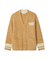 【HOMME】メランジワッフルカーディガン