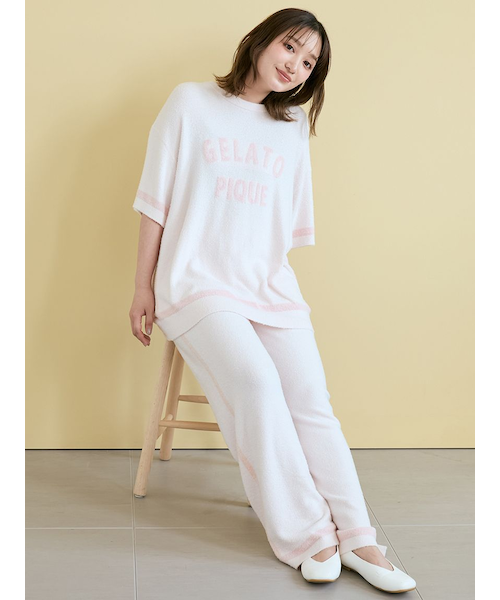 スムーズィートリムロングパンツ｜ジェラートピケの通販｜&mall