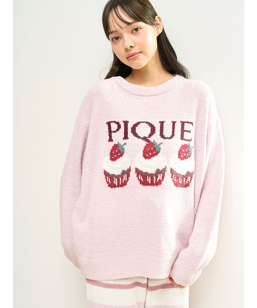 トラッドアイスクリームジャガードプルオーバー｜ジェラートピケの通販