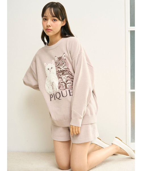 レディースのパンツ（ベージュ）の通販｜&mall（アンドモール