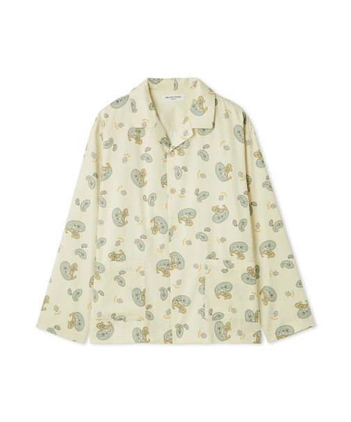 【HOMME】ペーズリープリントシャツ