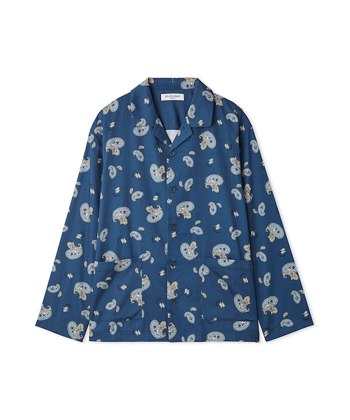 【HOMME】ペーズリープリントシャツ