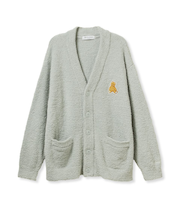 【ONLINE限定】【HOMME】ベビモコベアワンポイントカーディガン