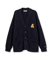 【ONLINE限定】【HOMME】ベビモコベアワンポイントカーディガン