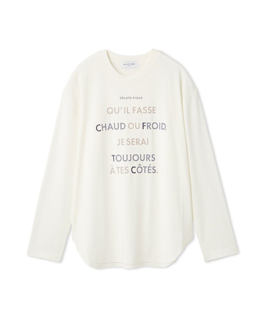 【HOMME】カラーワンポイントシャツテールロンT