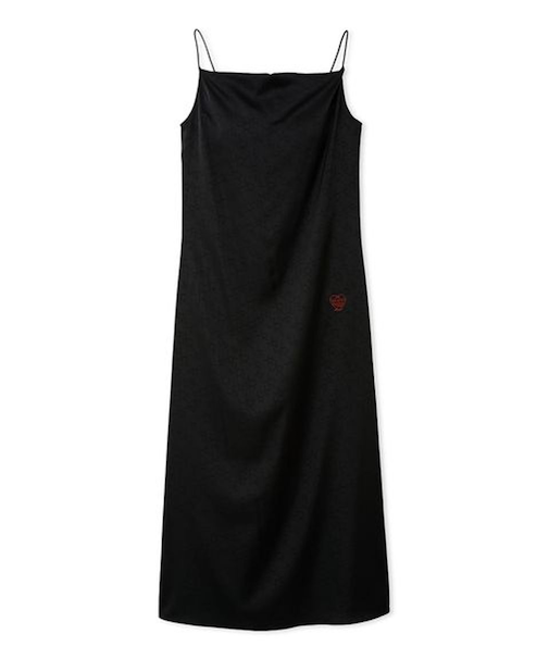 【JOEL ROBUCHON】サテンジャガードカップインキャミワンピース