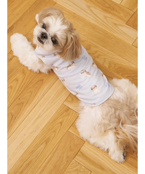 CAT&DOG】シーズー柄プルオーバー｜ジェラートピケの通販｜&mall