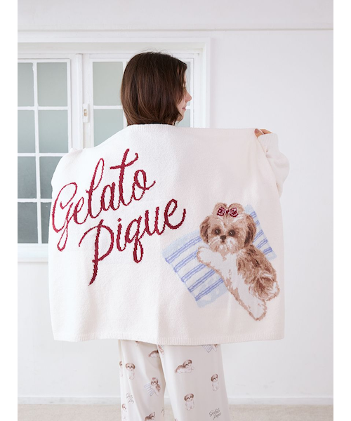 ジェラートピケのチップとデール フリースブランケット gelato pique (ジェラート ピケ)」寝具ラインからディズニー