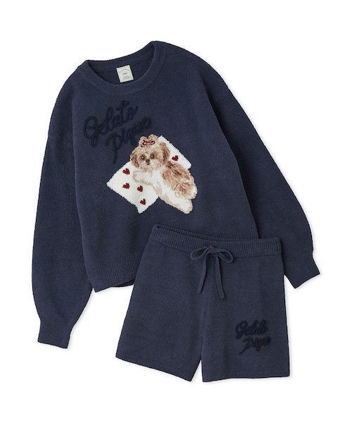 ONLINE限定】シーズージャガードプルオーバー＆ベビモコロングパンツ