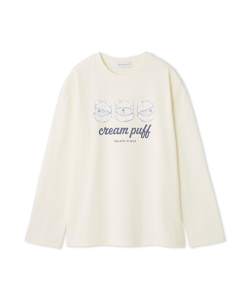 【HOMME】スイーツベアプリントロンT