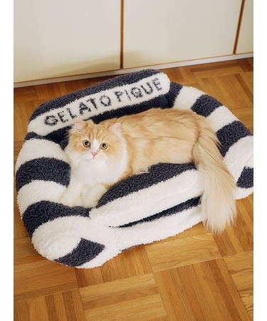 【CAT&DOG】ジェラートソファ型ベッドL