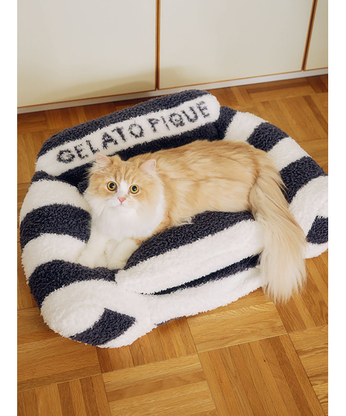 【CAT&DOG】ジェラートソファ型ベッドL
