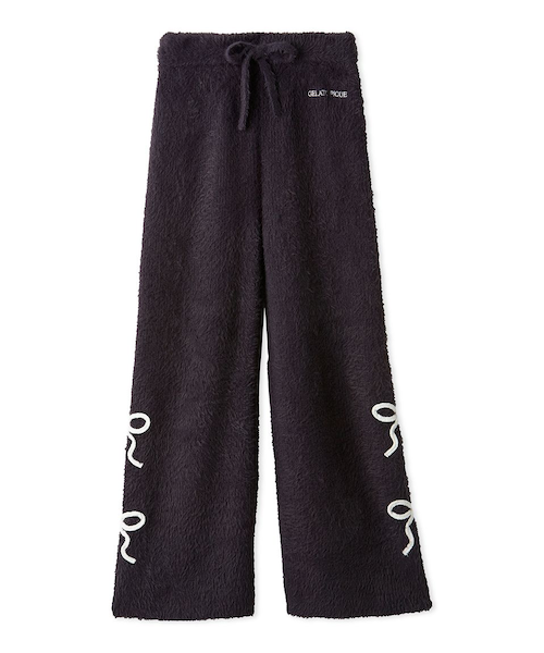 リボンフェザーロングパンツ｜ジェラートピケの通販｜&mall（アンド