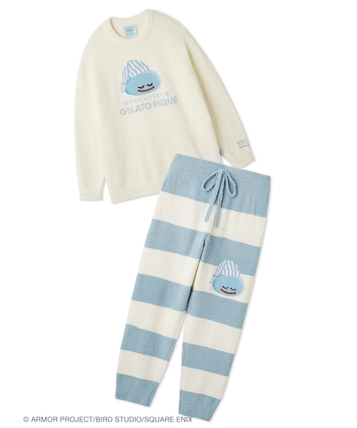 ドラゴンクエスト】【メンズ】ベビモコプルオーバー&ボーダー