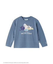 【ドラゴンクエスト】【キッズ】スリーピングモンスターワンポイントロンT